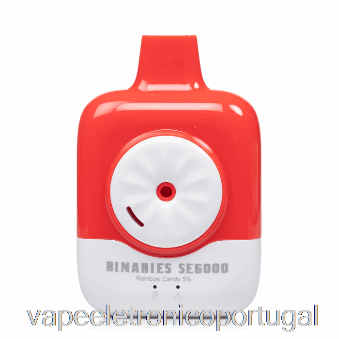 Vape Eletrônico Horizonte Binários Se6000 Descartáveis ​​arco-íris Doces